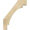 Ekena Millwork 4"W x 22"D x 28"H Merced Rough Sawn Knee Brace, Douglas Fir BRC04X22X28MRC00RDF - alternate 4